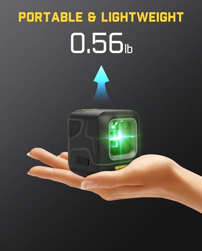 Fanttik D2 Pocket Green Laser Level for Picture Hanging and Home DIY