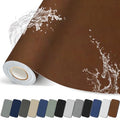 Fabric Repair Patch, Self Adhesive Furniture Tape for Cloth, Sofa - color: Canvas Brown, size: 17X79 Inch