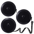 Tape Measure Body Measuring Tape, Retractable 60 Inch Soft Mini Measuring Tape, Small Sewing Fabric Tape Ruler for Cloth Waist Medical Nursing Craft(3 Pack/Black) - color: Black Black Belt