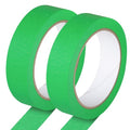 2 Pack Green Painters Tape - Green Masking Tape 1 Inch Wide - Multi-Surface, Smart Adhesion, Indoor & Outdoor - Paint Tape for DIY, Labeling, Art, Car, General Purpose - 180FT Total - color: Green