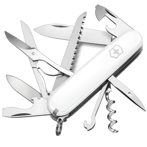 Victorinox Huntsman Swiss Army, 15 Function Pocket Knife, White - color: White, style: Single Knife