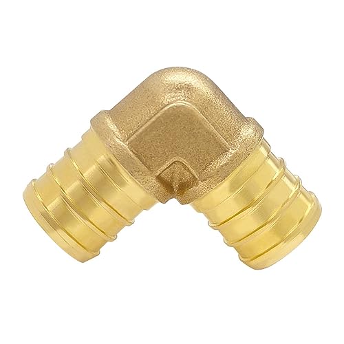 Hooshing 12 Pack 3/4" PEX Fitting Combo, Straight Coupling, Elbow, Tee Set - size: 3/4" 3 Size 12PCS