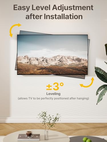 monTEK Full Motion TV Wall Mount Bracket for 23-65 Inch TVs up to 77 lb - size: 23"-65" Full Motion