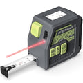 Laser Tape Measure 2-in-1, Inkerma 130Ft Laser Measurement Tool & 16Ft Measuring Tape, Digital Laser Tape Measure - style: ACE-Tape2