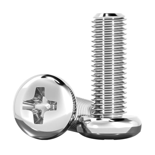 2#-56 x 3/4" Machine Screws, Phillips Pan Head, 100 Pack - size: 2#-56 * 3/4" 100pcs
