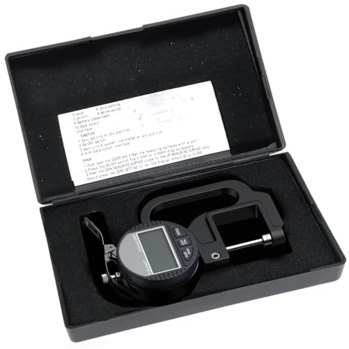 Digital Thickness Gauge 0-25.4mm/1" | 0.01mm/0.0005" - size: 0-1"/0.0005"