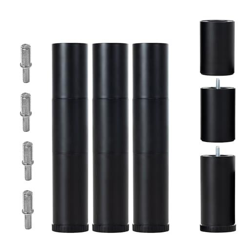 Adjustable Bed Legs Replacement for Adjustable Bed Frame Set of 4 - size: Set of 4