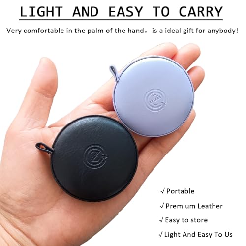 Tape Measure, 4 Pack Measuring Tape for Body Cloth Measurement Tape for Sewing Tailor Fabric Measurements Double Scale Soft Pink & White Tape Measure Retractable Measuring Tape Set - color: Black Purple Pink White 4 pack