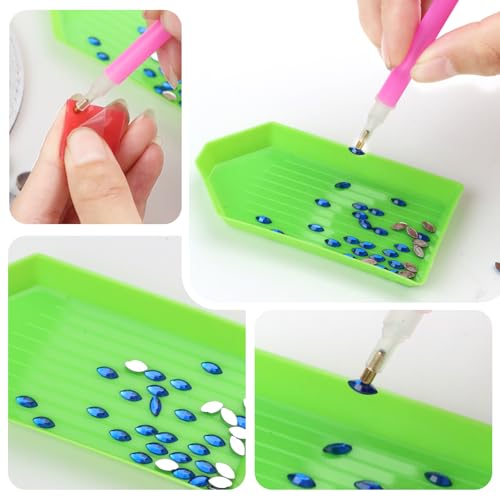 antor 24PCS Diamond Painting Tools and Accessories Kit - color: 24-Piece