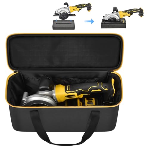 SAIKA Circular Saw Bag for DEWALT ATOMIC 20V MAX 4-1/2-Inch, Case Only
