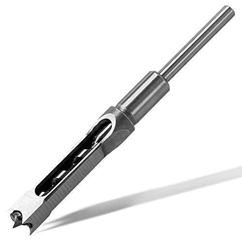 SaferCCTV 5/8 Inch(16mm) Woodworker Square Hole Drill Bits Woodworking Hollow Mortising Chisel Set - size: 5/8-Inch