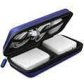 iMangoo Travel Essential Electronics Organizer Charger Case Carrying Pouch - color: Blue, size: Large