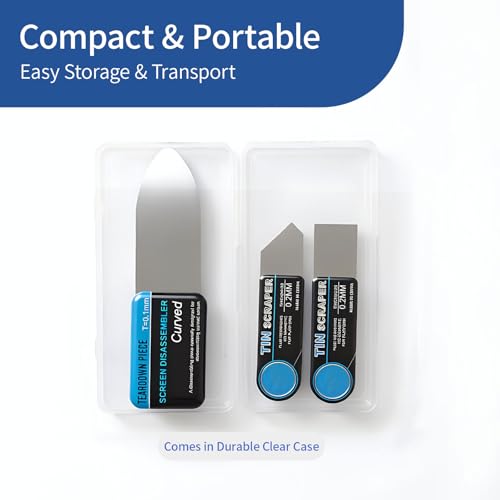 Metal Spudger Pry Tool Kit for Phone, Tablet & Laptop Repair - color: 3 Pcs
