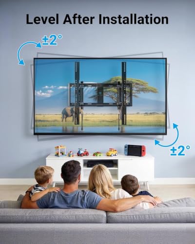 PERLESMITH Advanced Tilting TV Wall Mount for 42–100 inch TVs up to 160 lbs - size: 42-100'' Tilt TV Wall Mount