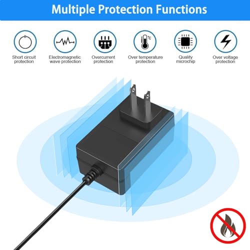 21V Battery Charger, fit for 20V 20 Volt Lithium Battery, Compatible with Electric Drill, Chainsaw, Angle Grinder, Impact Wrench, Reciprocating Saw, Leaf Blower, Car Washer Gun, with LED Indicator.