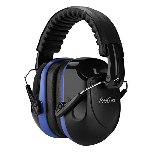 ProCase Hearing Protection Ear Muffs SNR 33dB, Noise Cancelling Headphones - color: 1 - Blue