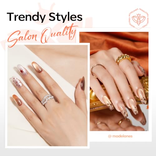 modelones Cat Eye Magnet for Glass Bead Cateye Fall Gel Polish Nail Stuff - color: A White Glass Bead Nail Magnet