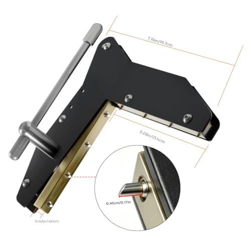 Miter Clamps for Woodworking - Corner Clamps for Window & Door Casing, Picture Frames, Cabinet Trim, DIY Crafting Projects - Secure 90° Angle Grip - 2 Pack