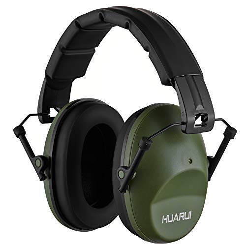 Ear Protection noise cancelling headphones For Adults, Children, Sensory Autism Hearing Protection Safety Earmuffs - color: Green