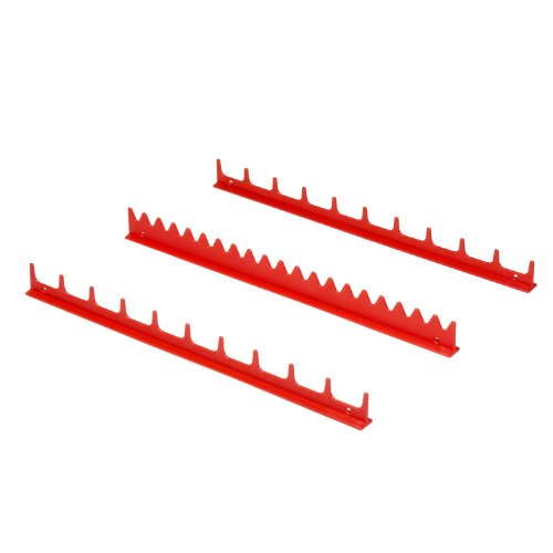 Ernst Manufacturing Screwdriver Rail Set, 20 Tool, Red (6010-Red) - color: Red, size: Pack of 1, style: 20 Tool, Standard Mount