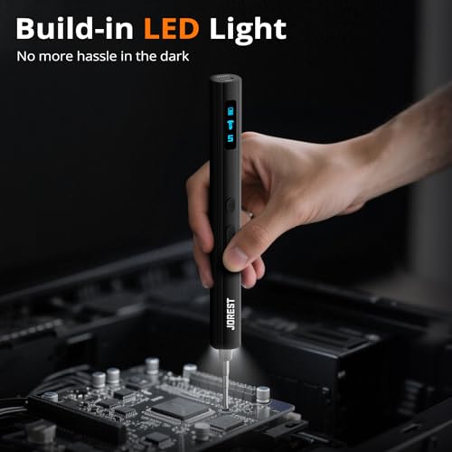 JOREST 155 in 1 Mini Electric Screwdriver, Precision Power Screwdriver Set - style: 155 in 1 Electric