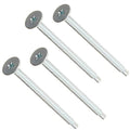 4PCS Under Cabinet Microwave Mounting Kit, Universal Microwave Mounting Bolts Replacement for Samsung, GE, Whirlpool, Kenmore, Maytag Microwaves, Microwave Cabinet Mounting Kit
