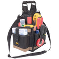 Custom Leathercraft 1526 25 Pocket Electrical and Maintenance Tool Carrier - style: 8-inch Toolbox
