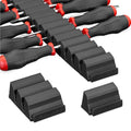 Ernst Manufacturing Screwdriver Pro - Modular Screwdriver Organizer for 26 Tools with Anti-Slip Base, Black - Made in the USA