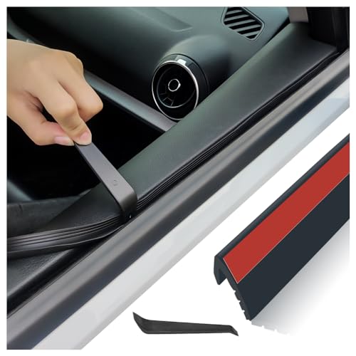 13Ft V-Shape Car Window Weather Stripping with Adhesive Backing