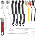 15Pcs Household Gap Cleaning Brush Set, Grout Cleaner Brush, Hard Bristle Crevice Cleaning Tool, Deep Cleaning of Kitchens and Bathrooms' inaccessible Corners and Recesses