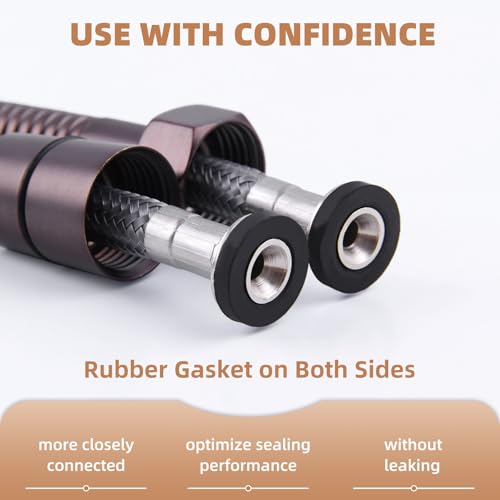 Angle Simple Handheld Shower Hose Replacement, 79 Inches, Oil Rubbed Bronze - color: Oil Rubbed Bronze, size: 79 Inch