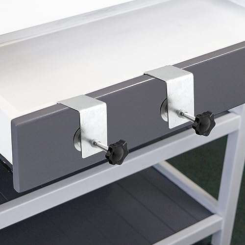 Cabinet Drawer Installation Clamps, 2/4PCS C Clamps Drawer Fixing Clip with Silicone Protect Pad, Woodworking Cabinet Hardware Jig for Door Front Knobs, Pulls Handles Install(Size:4pcs)