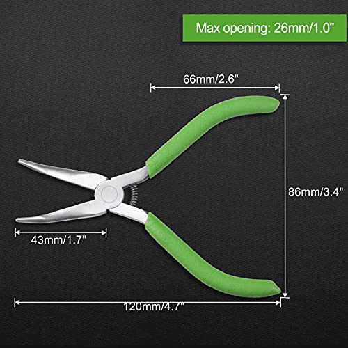 5 Inches Bent Nose Pliers for Jewelry Making - style: Bent Nose Pliers