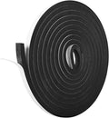 Kikerike Self Adhesive Foam Tape Weatherstrip 1/2In x 3/8In x 16.5Ft High Density Foam Insulation Strips Seal Weather Stripping with Strong Adhesive for Door and Window Sound Isolation Soundproofing - size: 1/2in x 3/8in x 16.5Ft