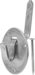 Hillman No-Stud Drywall Metal Picture Hanger with Toggle Anchor, 200 lb | Back support spreads the load behind the wall, holds up to 200 pounds, quarter-inch hole, heavy art, mirrors, shelves