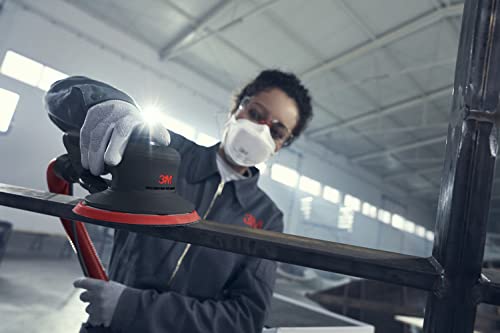 3M Xtract Pneumatic Random Orbital Sander, 88958, 6 in - size: 6 in, 3/16 in Orbit, style: Self-Generated Vacuum