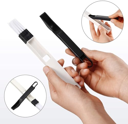 Window Groove Cleaning Brushes Tools,6 Pcs Household Deep Cleaning Tool,Magic Window Sill Cleaning Tool for Slide Door,Shutter,Air Conditioner,Bathroom/Shower,Blinds,Vents (6 PCS)