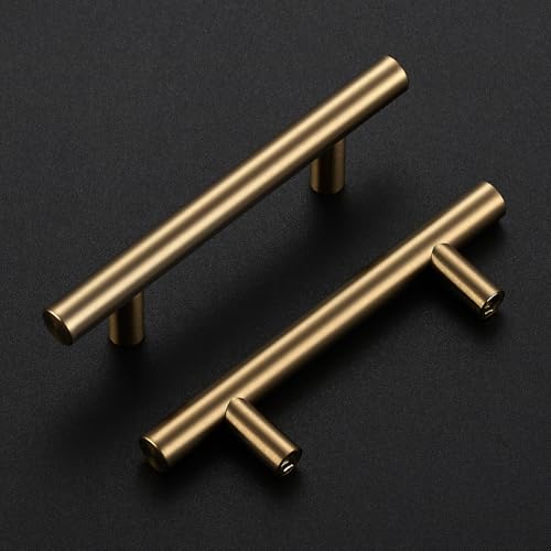 Ravinte Champagne Bronze Cabinet Handles 3 Inch Hole Center 30 Pack - color: Champagne Bronze, size: 3 Inch Hole Center
