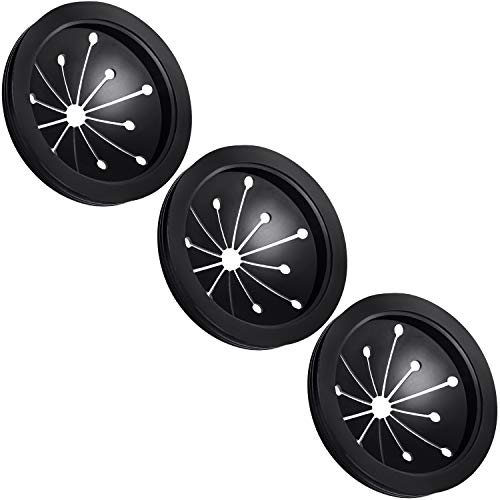 3 Pcs Garbage Disposal Splash Guards Sink Baffle Disposal Replacement Multi-function Drain Plugs food Waste Disposer Accessories for Whirlaway, Waste King and GE Models (3.1inch)