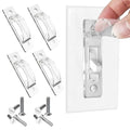Child Proof Light Switch Cover Guard, 4 Pack Toggle Switch Lock,Clear - color: Clear, size: 4 Pack