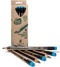 KOALA TOOLS | Bear Claw Pencils 1-Pack (6 Pencils) - Fat, Thick, Triangular Grip, Extra-Dark 6B Graphite Core with Eraser - Suitable for Kids, Art, Drawing, Drafting, Sketching & Shading - style: 6B Lead