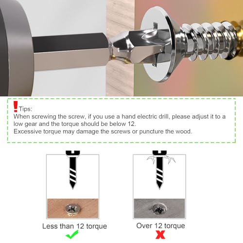 620 Pcs M3 Wood Screws Kit, Phillips Flat Head Small Screw Set - color: Black, size: #4--620PCS