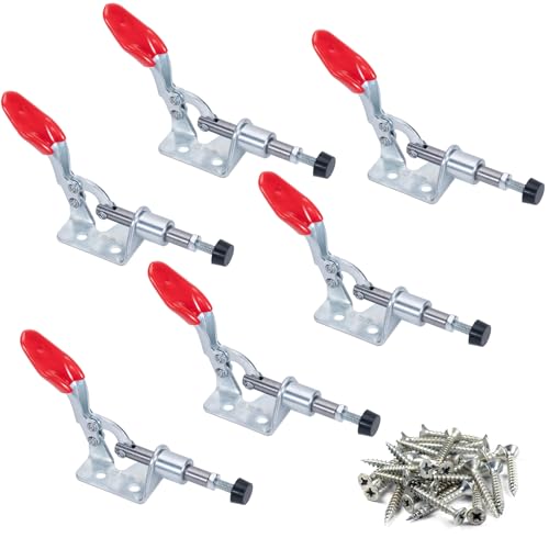 6-Pack 301A Push Pull Toggle Clamp, 99 lb Holding Capacity - style: 301A,6PK