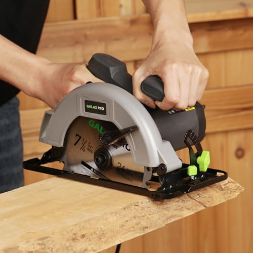 GALAX PRO 11A Circular Saw,Dust Collection,185mm Blade Adjustable Bevel - style: 11A Corded Circular Saw