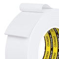 White Foam Tape Weather Stripping Sealing Sponge,1.8in x.9.84FT - color: White, size: 1.8in x.9.84FT