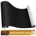 Linen Repair Tape 16x90 inch, Self Adhesive Fabric Patches, Couch Repair Patch Kit, Fabric Repair Tape for Furniture, Sofas, Carpet, DIY, Headboards, Chairs, Pillows, Linen Goods - Black - color: Black, size: 16x90 inch