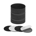 M METERXITY 30-Pack Lamp Base Felt, 2.5 Inch Dia. 2mm Thick Self Adhesive Round Fabric Felt Pads for Lamp/Furniture/DIY, Non-Slip Fiber Backed Patch Circles with Adhesive Backing [Black] - color: Black, size: 2.5" Dia
