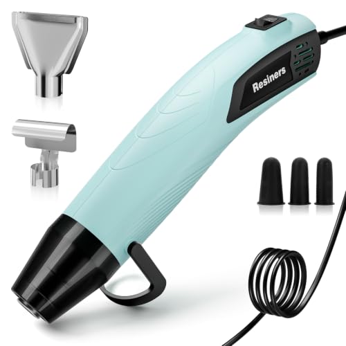 Resiners Heat Gun for Crafting, 350W Mini Heat Gun for Resin Bubbles