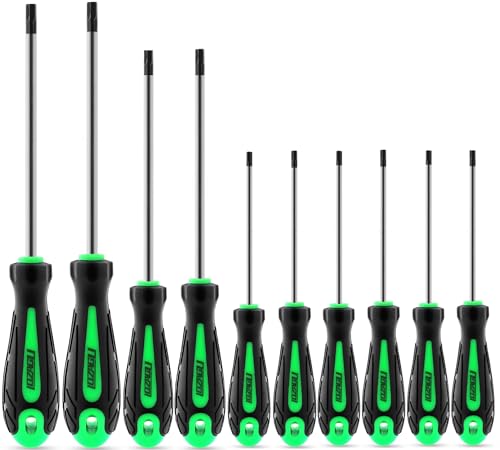 10-Piece Metric Hex Screwdriver Set, Metric(0.9mm-6mm) Hex Allen Wrench Screwdriver Set, Perfect for RC Cars, Quadcopters and Helicopter Car Models
