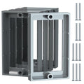 ABS 1/2 Inch Outlet Box Extender, Single Gang, Gray, 5 Pack - color: Gray, size: 5 PC